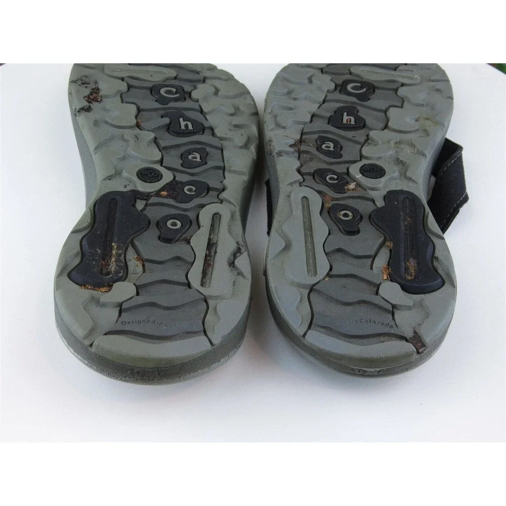 Chaco Size 6 M Women Sandal Flip Flop‎ Black Synthetic